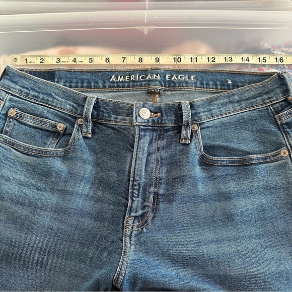 American Eagle 90s Straight Stretch Jeans Size 10 - Picture 10 of 13